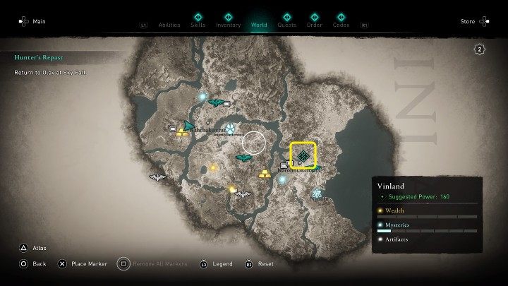 1 - Assassins Creed Valhalla: Łowieckie trofea/Hunters Repast - solucja - Assassins Creed Valhalla - poradnik do gry