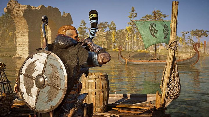 Podczas podróżowania Drakkarem po świecie gry możesz przez cały czas osobiście sterować statkiem lub zdawać się na autopilota - Assassins Creed Valhalla: Drakkar - statek, załoga, modyfikacja - Assassins Creed Valhalla - poradnik do gry