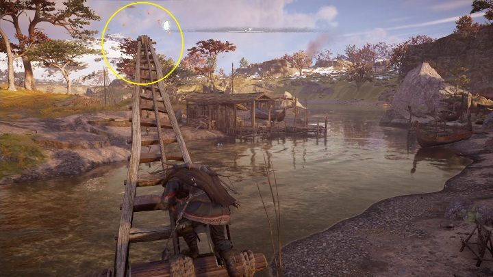 Koniec: Kartka zatrzyma się dopiero przy wodzie - Assassins Creed Valhalla: Karta niesiona wiatrem - Ledecestrescire, sekrety - Assassins Creed Valhalla - poradnik do gry