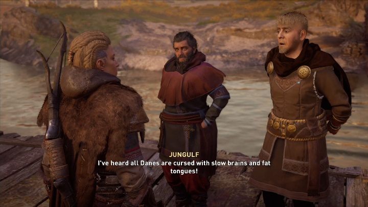 W Ledecestrescire znajdziesz mężczyznę, który pragnie z tobą porozmawiać - Assassins Creed Valhalla: Pyskówka - Ledecestrescire, sekrety, lokacje - Assassins Creed Valhalla - poradnik do gry