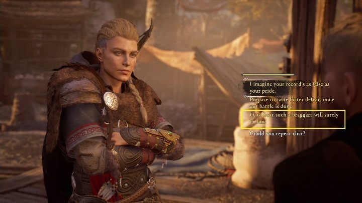 Wasza zabawa trwa trzy rundy - Assassins Creed Valhalla: Pyskówka - Ledecestrescire, sekrety, lokacje - Assassins Creed Valhalla - poradnik do gry