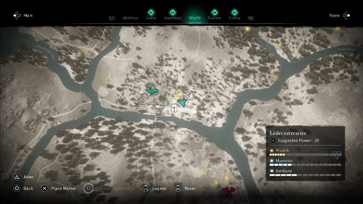 Pawęż Hrafna znajdziesz w południowej części mapy, w Venonis - Assassins Creed Valhalla: Wyposażenie - Ledecestrescire, sekrety, lokacje - Assassins Creed Valhalla - poradnik do gry