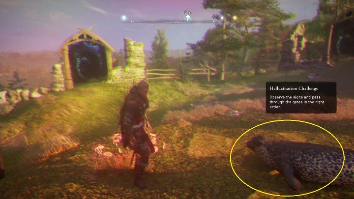 Na tej mapie natrafisz na jedną lokację z muchomorem, opisaliśmy tę zagadkę na oddzielnej stronie - Assassins Creed Valhalla: Ledecestrescire - mapa - Assassins Creed Valhalla - poradnik do gry