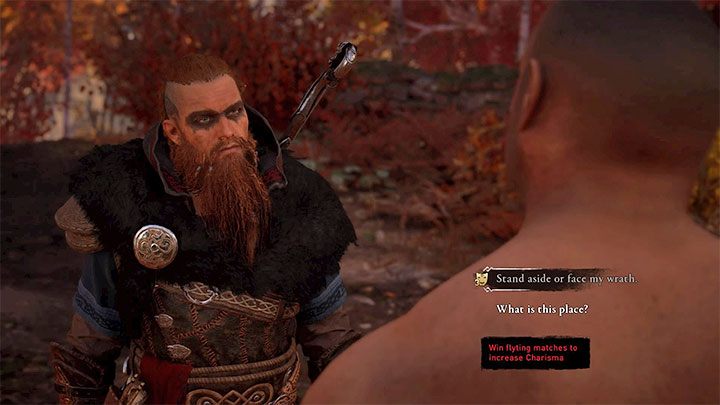 Opcje dialogowe powiązane z charyzmą mogą pojawiać się w niektórych rozmowach z NPC-ami - Assassins Creed Valhalla: Jak i po co zwiększać charyzmę Eivora? - Assassins Creed Valhalla - poradnik do gry