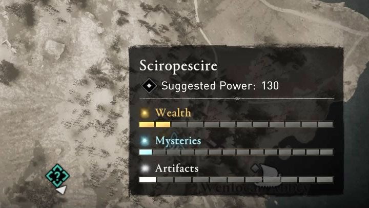 Każdy region w grze AC Valhalla (poza dwoma mało istotnymi wyjątkami) posiada swój rekomendowany poziom Mocy - Assassins Creed Valhalla: Eksploracja - duże miasta, misje, żegluga - Assassins Creed Valhalla - poradnik do gry