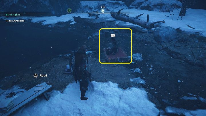 Gdy porozmawiasz z Bil okaże się, że kobieta zgubiła grzebień i czeka aż ktoś pomoże jej go odnaleźć - Assassins Creed Valhalla: Grzebień mistrzów/Comb of Champions - solucja - Assassins Creed Valhalla - poradnik do gry