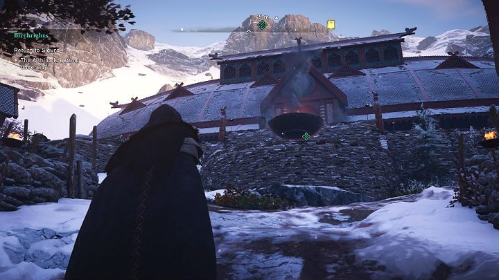 Po konfrontacji z Gromem, tchórzliwym synem Kjotve Okrutnego, wróć do Sigurda - Assassins Creed Valhalla: Prawo urodzenia/Birthrights - solucja, opis przejścia - Assassins Creed Valhalla - poradnik do gry