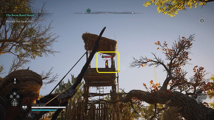 Dostępu do mechanizmu blokady broni kilku żołnierzy - Assassins Creed Valhalla: Szlakiem łabędzi/The Swan-Road Home - solucja - Assassins Creed Valhalla - poradnik do gry