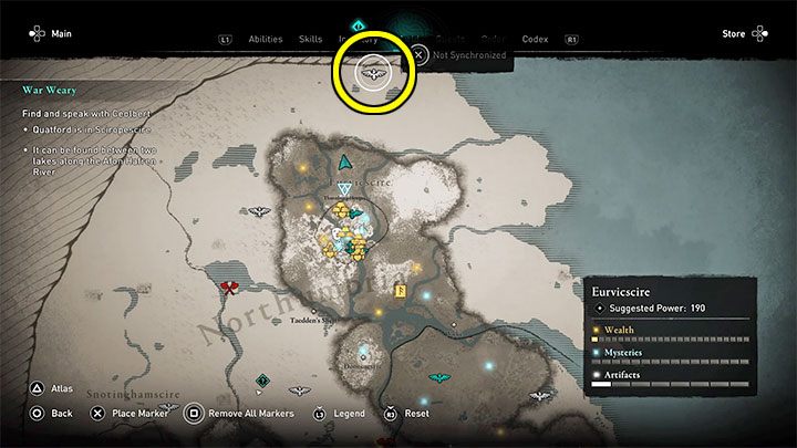 Mur Hadriana znajduje się na północnym krańcu mapy Anglii - Assassins Creed Valhalla: Jest tam kto? - jak zdobyć trofeum? - Assassins Creed Valhalla - poradnik do gry