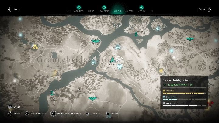 Lokacja: Kartkę znajdziesz w Grantebridge - Assassins Creed Valhalla: Karta niesiona wiatrem - Grantebridgescire, sekrety - Assassins Creed Valhalla - poradnik do gry