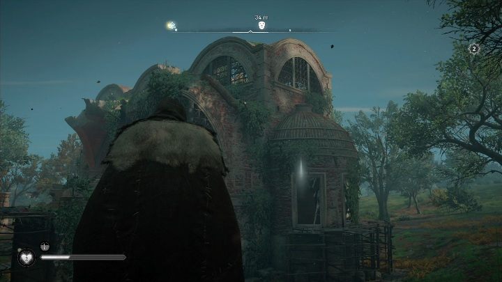 Maska czeka na Ciebie w niewielkim starym budynku - Assassins Creed Valhalla: Rzymski artefakt - Grantebridgescire, sekrety, lokacje - Assassins Creed Valhalla - poradnik do gry