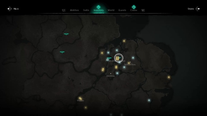 Umiejętność Skok Walkirii znajduje się na północnej części mapy - Assassins Creed Valhalla: Zdolności - Grantebridgescire, sekrety, lokacje - Assassins Creed Valhalla - poradnik do gry