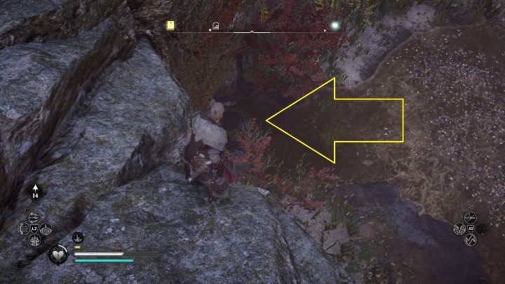 Aby dostać się do księgi musisz pierw wejść do jaskini - Assassins Creed Valhalla: Zdolności - Grantebridgescire, sekrety, lokacje - Assassins Creed Valhalla - poradnik do gry