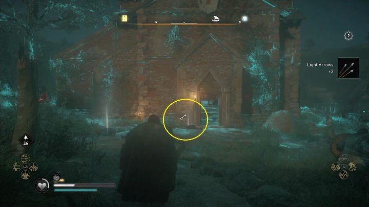 Aby dostać się do wieży, w której schowana jest księga, musisz zdobyć klucz - Assassins Creed Valhalla: Zdolności - Grantebridgescire, sekrety, lokacje - Assassins Creed Valhalla - poradnik do gry