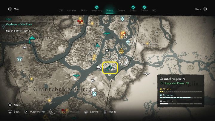 Gdy wszyscy zaufani doradcy Somy zostaną uwolnienie wróć do jej obozu, by z nią porozmawiać - Assassins Creed Valhalla: Zagubieni na mokradłach/Orphans of the Fens - solucja - Assassins Creed Valhalla - poradnik do gry