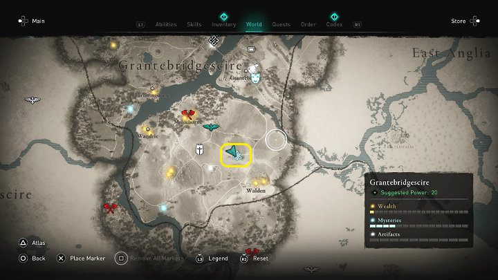 W miejscu zaznaczonym na powyższym obrazku spotkasz walczące dzieci - Assassins Creed Valhalla: Pięściarz/The Walloper - solucja, opis przejścia - Assassins Creed Valhalla - poradnik do gry