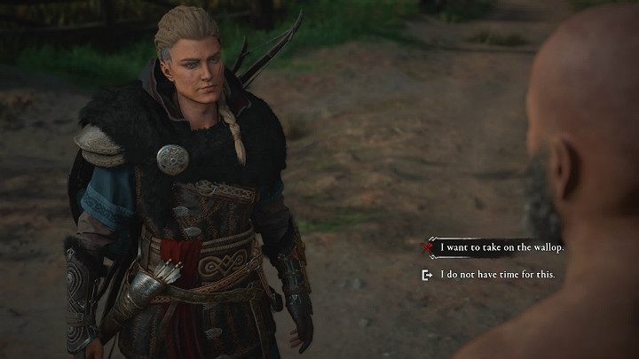Porozmawiaj z nimi, a po chwili zjawi się ich dziadek - Assassins Creed Valhalla: Pięściarz/The Walloper - solucja, opis przejścia - Assassins Creed Valhalla - poradnik do gry