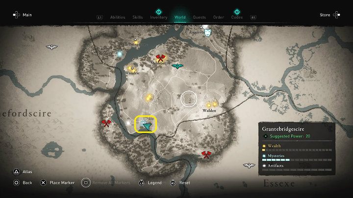 W miejscu zaznaczonym na powyższym obrazku spotkasz dwóch kłócących się mężczyzn: Alduini i Sebbi - Assassins Creed Valhalla: Waśń stara jak świat - solucja, opis przejścia - Assassins Creed Valhalla - poradnik do gry