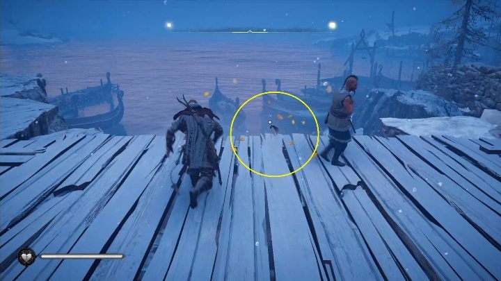 Koniec: Kartka zatrzyma się dopiero na pomoście - Assassins Creed Valhalla: Karta niesiona wiatrem - Hordafylke, sekrety, lokacje - Assassins Creed Valhalla - poradnik do gry