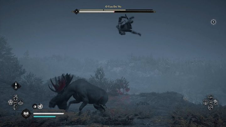 Jeśli już pozowolisz się zaatakować możesz wylecieć w powietrze, a następnie zostać skopany poza teren areny - Assassins Creed Valhalla: Legendarne zwierzę - Vinlandia, sekrety, lokacje - Assassins Creed Valhalla - poradnik do gry