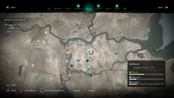 Lokacja: Kartkę znajdziesz w mieście Croindedne - Assassins Creed Valhalla: Karta niesiona wiatrem - Suthsexe, sekrety, lokacje - Assassins Creed Valhalla - poradnik do gry