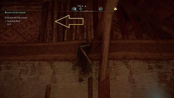 Saga znajduje się w budynku, na górnym piętrze - Assassins Creed Valhalla: Fragment sagi Rigsogur - Suthsexe, sekrety, lokacje - Assassins Creed Valhalla - poradnik do gry