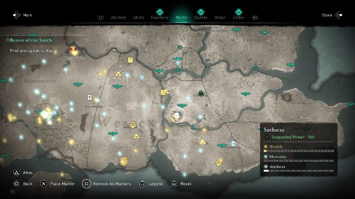 Maskę w regionie Suthsexe znajdziesz w Opactwie Cicestre - Assassins Creed Valhalla: Rzymski artefakt - Suthsexe, sekrety, lokacje - Assassins Creed Valhalla - poradnik do gry