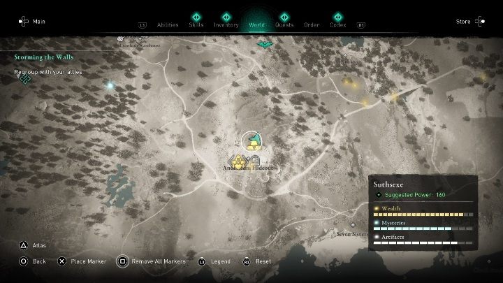 Tę skrzynię znajdziesz w Kryjówce w Anderitum - Assassins Creed Valhalla: Wyposażenie - Suthsexe, sekrety, lokacje - Assassins Creed Valhalla - poradnik do gry