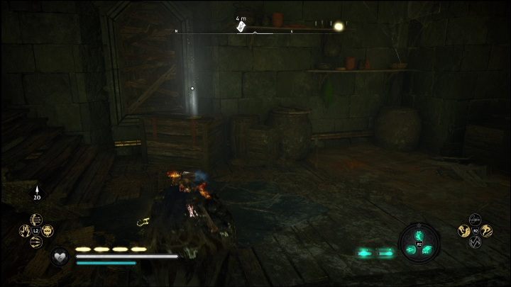 Dojście do tego schematu nie sprawi Wam problemu, wystarczy jedynie zanurkować i przepłynąć pod budynkiem - AC Valhalla Świt Ragnaroku: Schemat ozdobny (Svaladal) - lista wszystkich - Assassins Creed Valhalla - poradnik do gry