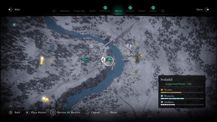 Lokalizacja: we wschodniej części regionu Svaladal, zaraz obok granicy z Gullnamar - AC Valhalla Świt Ragnaroku: Jotuńska zaraza (Svaladal) - lista wszystkich - Assassins Creed Valhalla - poradnik do gry