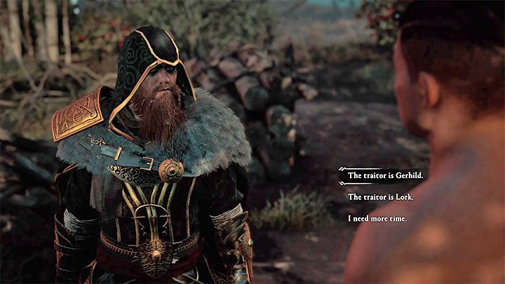 Zdrajca to Gerhild - wybierz ją po zagadaniu do Rollo i przedstawieniu mu zebranych śladów - Assassins Creed Valhalla: Kto jest zdrajcą Rollo? - Assassins Creed Valhalla - poradnik do gry