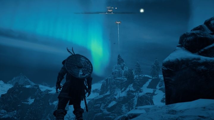 Punkty szybkiej podróży (i synchronizacji mapy) łatwo rozpoznać - są to wysokie skały, które zostaną oznaczone na Twoim kompasie, jeśli będziesz w ich pobliżu - Assassins Creed Valhalla: Jak aktywować szybką podróż? - Assassins Creed Valhalla - poradnik do gry