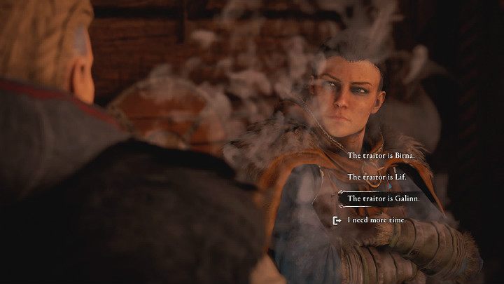 Gdy zakończysz swoje śledztwo wróć do Somy i powiedz jej kto jest zdrajcą - Assassins Creed Valhalla: Odór zdrady/The Stench of Treachery - solucja - Assassins Creed Valhalla - poradnik do gry