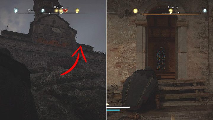 Do głównego budynku możesz dostać się bez rozlewu krwi - Assassins Creed Valhalla Wyspa Ely/An Island of Eels - solucja, opis przejścia - Assassins Creed Valhalla - poradnik do gry