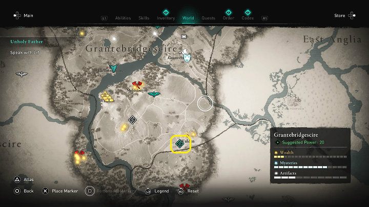 1 - Assassins Creed Valhalla: Bezbożny Ojciec/Unholy Father - solucja - Assassins Creed Valhalla - poradnik do gry