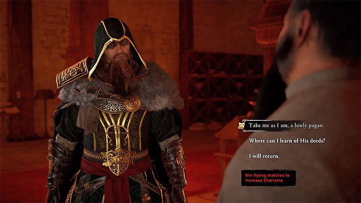 Celem spotkania z Sigebealdem jest uzyskanie audiencji u osoby, która zaprosiła Eivora do Wincestre - Assassins Creed Valhalla: Jak rozwiązać zagadkę z czynami Chrystusa? - Assassins Creed Valhalla - poradnik do gry