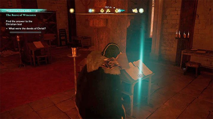 Na terenie kościoła znajdują się trzy dokumenty, które trzeba zbadać - Assassins Creed Valhalla: Jak rozwiązać zagadkę z czynami Chrystusa? - Assassins Creed Valhalla - poradnik do gry