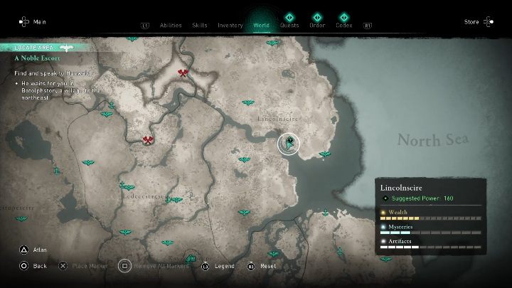 Lokacja: Kartkę znajdziesz w Botolphston - Assassins Creed Valhalla: Karta niesiona wiatrem - Lincolnscire, sekrety - Assassins Creed Valhalla - poradnik do gry