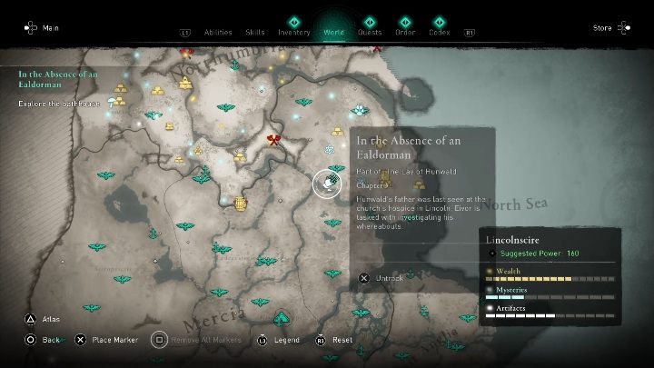 Lokacja: Kartkę znajdziesz w mieście Lincoln - Assassins Creed Valhalla: Karta niesiona wiatrem - Lincolnscire, sekrety - Assassins Creed Valhalla - poradnik do gry