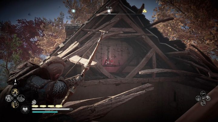 Lokalizacja totemu: aby dostać się do totemu musisz zniszczyć ładunek, który wisi przy suficie - Assassins Creed Valhalla: Przeklęty symbol - Lincolnscire, sekrety, lokacje - Assassins Creed Valhalla - poradnik do gry