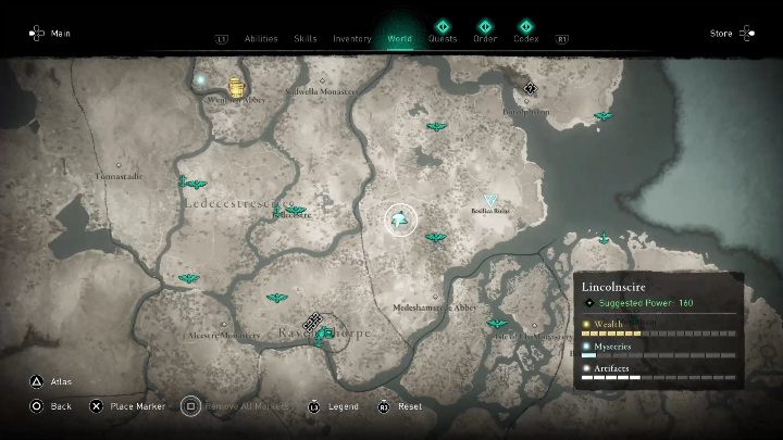 Muchomory znajdziesz idąc na zachód od punktu synchronizacji - Assassins Creed Valhalla: Muchomor - Lincolnscire, sekrety, lokacje - Assassins Creed Valhalla - poradnik do gry