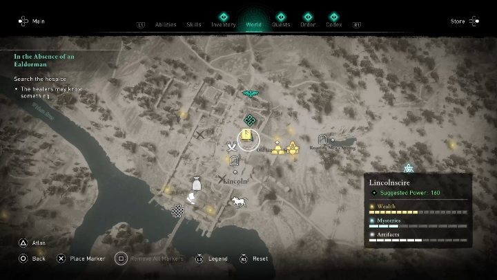 Umiejętność Przeszywający strzał znajdziesz w mieście Lincoln - Assassins Creed Valhalla: Zdolności - Lincolnscire, sekrety, lokacje - Assassins Creed Valhalla - poradnik do gry