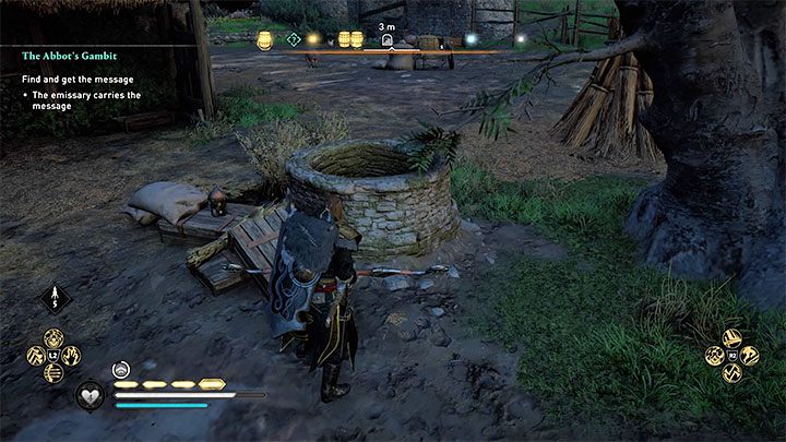 Ślad 3/3 - Odwiedź opactwo Readingum Abbey w północnej części regionu Hamtunscire - Assassins Creed Valhalla: Magister 1 - Motyka | Zakon Starożytnych - Assassins Creed Valhalla - poradnik do gry