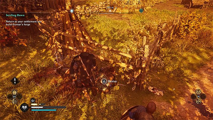 W trakcie walk dobrym pomysłem jest szukanie okazji do atakowania przeciwników skupionych na prowadzeniu walk z wikingami - Assassins Creed Valhalla: Jak zaliczyć Najazd / Rajd? - Assassins Creed Valhalla - poradnik do gry