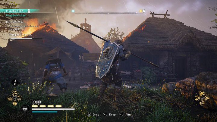 Eivor i Guthrum nie dają się zastraszyć i postanawiają spalić Werham, a następnie zająć się Królem Aelfredem - Assassins Creed Valhalla: Upadek królestwa/Kingdoms End - solucja - Assassins Creed Valhalla - poradnik do gry