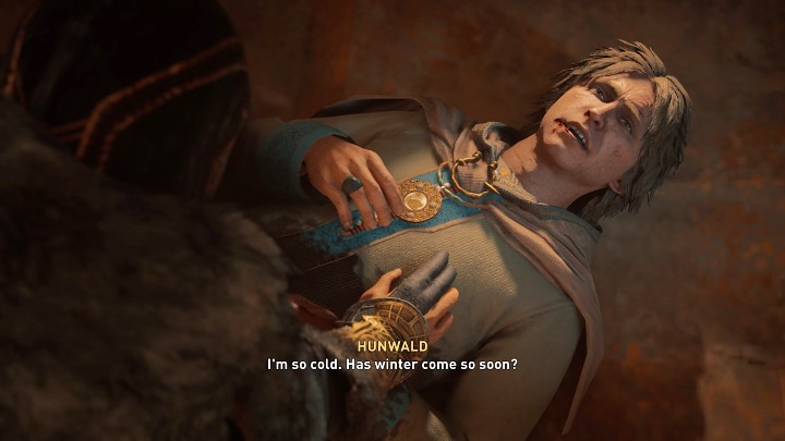 Po krótkim przerywniku filmowym młodzieniec umrze - rana była zbyt głęboka i nie można było mu pomóc - Assassins Creed Valhalla: Dzień święty/Holy Day - solucja, opis przejścia - Assassins Creed Valhalla - poradnik do gry