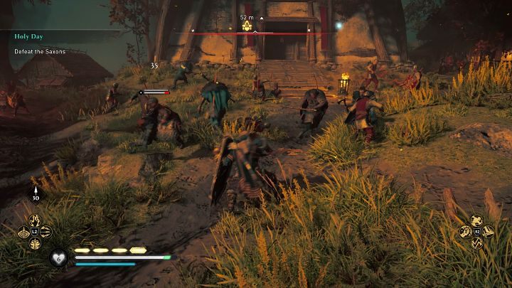 Dołącz do swoich sojuszników i walcz z Sasami, którzy znajdują się na obszarze miasta - Assassins Creed Valhalla: Dzień święty/Holy Day - solucja, opis przejścia - Assassins Creed Valhalla - poradnik do gry