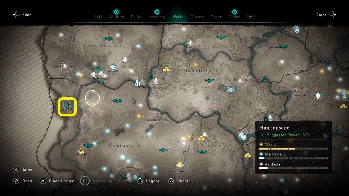 Udaj się do osady Aethelnay, która znajduje się na obszarze Hamtunscire - Assassins Creed Valhalla: Ubogi Towarzysz Broni/The Poor-Fellow Soldier- solucja - Assassins Creed Valhalla - poradnik do gry