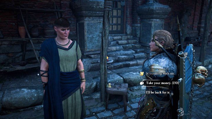 Porozmawiaj z mężczyzną i odkup od niego statuetkę rzymskiego legionisty, na której tak zależy Octavianowi - Assassins Creed Valhalla: Odwieczna rywalizacja/A Rivalry for the Ages - solucja - Assassins Creed Valhalla - poradnik do gry