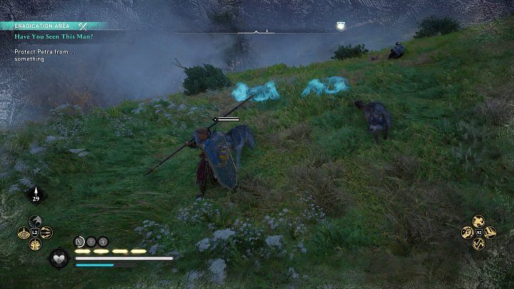 Po walce Eivor obudzi się z dziwnego transu i będzie stał tuż obok Petry - Assassins Creed Valhalla: Ktoś widział tego człowieka - solucja, opis przejścia - Assassins Creed Valhalla - poradnik do gry